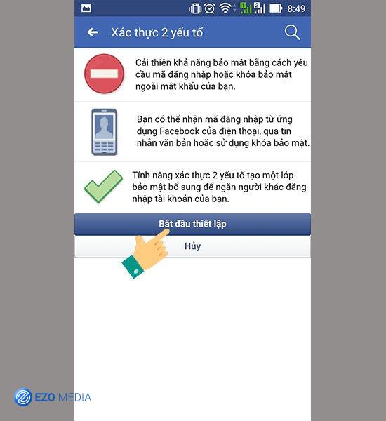 Cách bảo mật tài khoản Facebook 2 lớp bằng điện thoại Cách bảo mật tài khoản Facebook 2 lớp bằng điện thoại