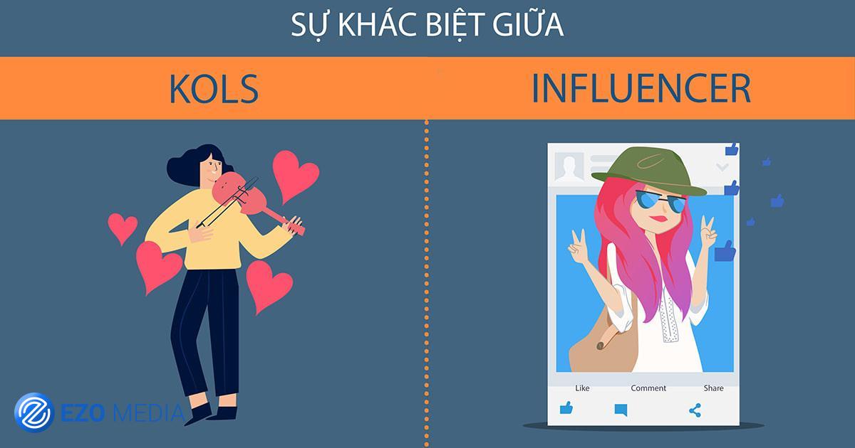 Sự khác biệt giữa KOL và Influencer là gì? 1