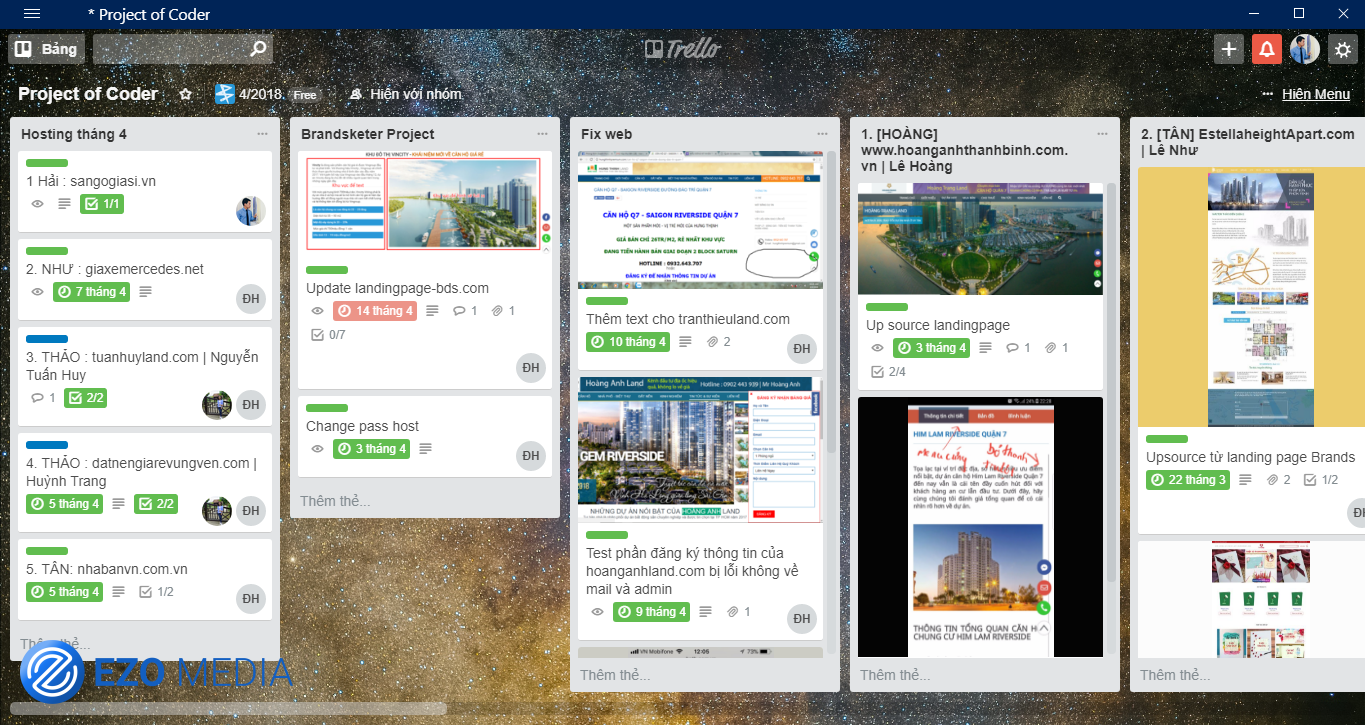 Trello và Asana – Nền Tảng Hợp tác bền vững, quản lí công việc hiệu quả, hiệu suất công việc tăng cao