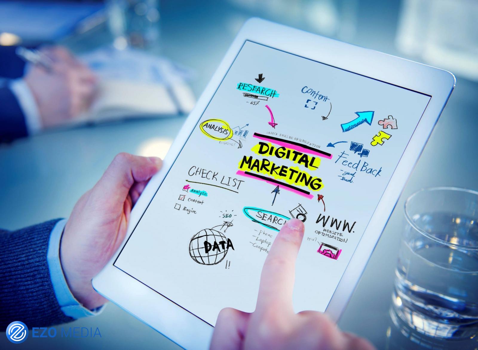 Tìm hiểu sơ lược về Marketing kĩ thuật số (Digital Marketing) là gì? Các kênh marketing kĩ thuật số
