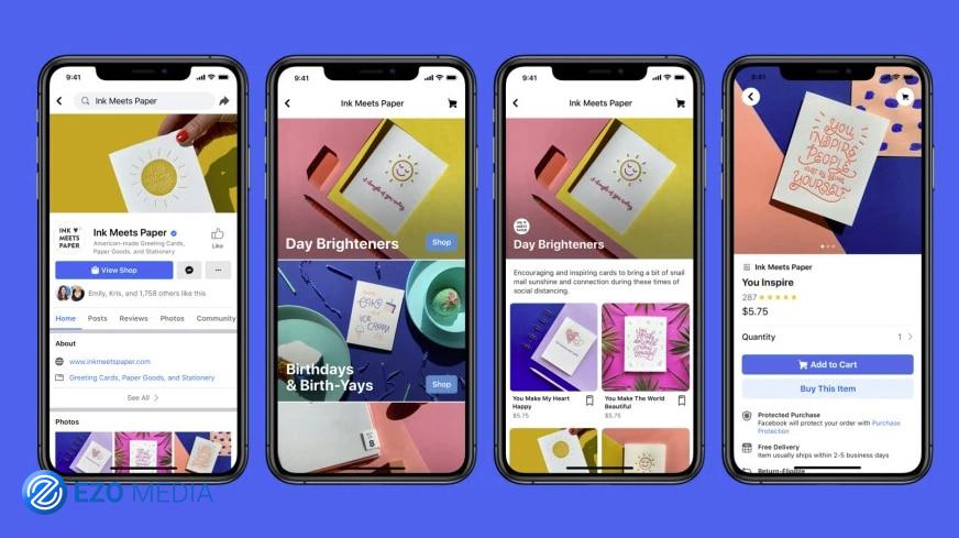 Facebook Shops tính năng mới của Facebook đem lại 5 lợi ích cho doanh nghiệp nhỏ 2