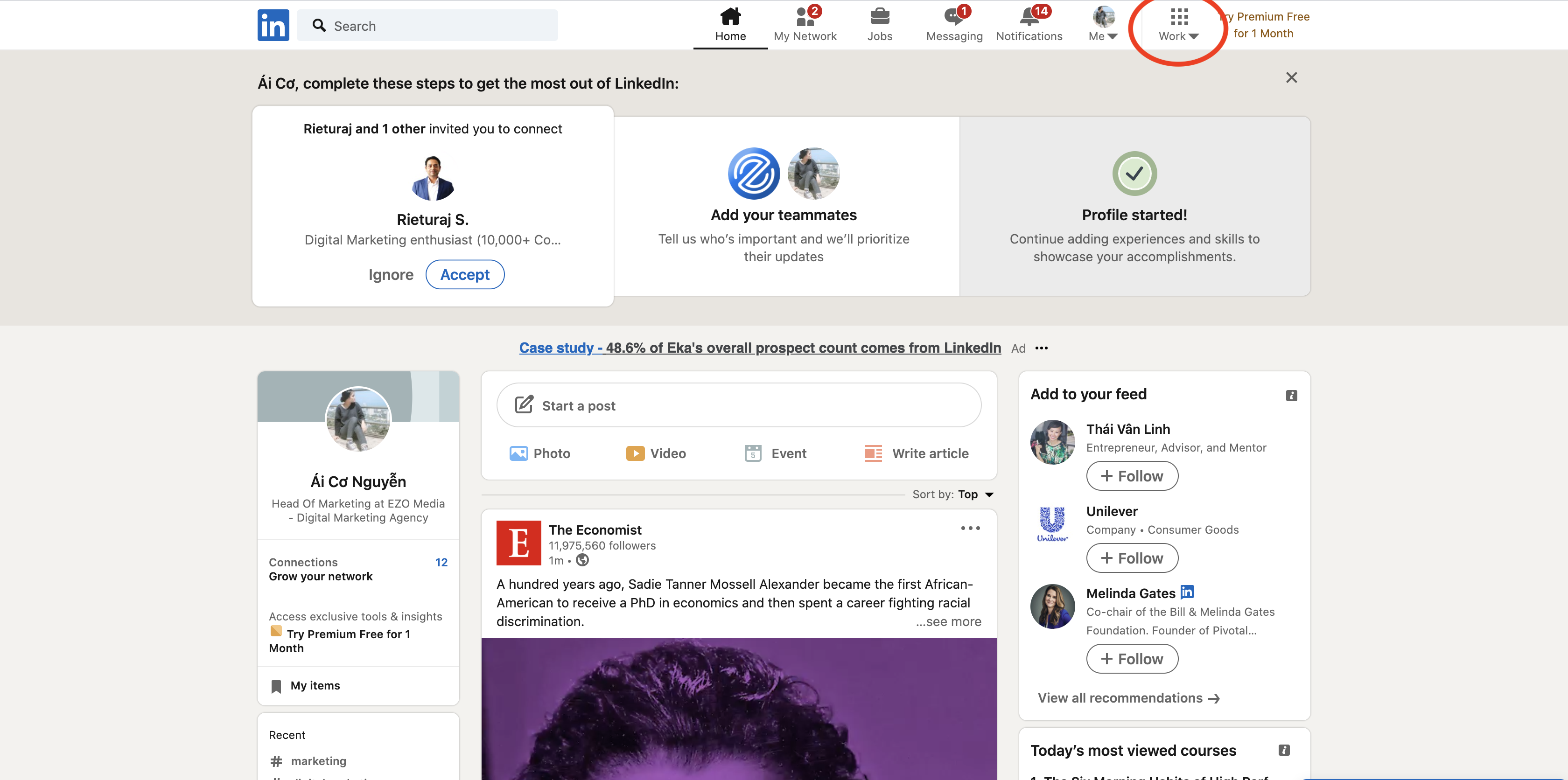 Cách tạo tài khoản LinkedIn cho doanh nghiệp 1 Bước 1: Cách nhanh nhất là truy cập link Linkedin Pages.