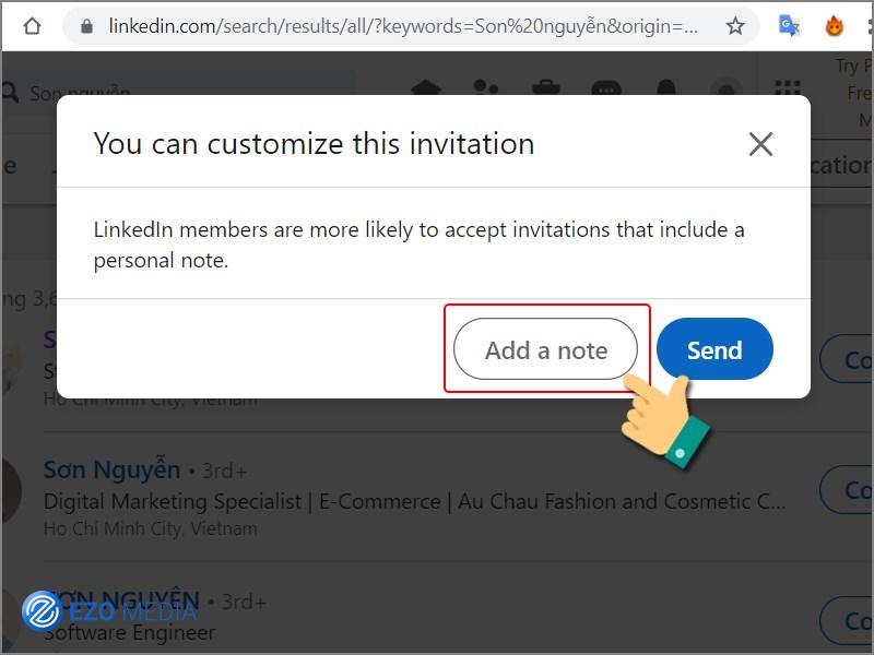 LinkedIn tips: Cách kết bạn trên LinkedIn 6
